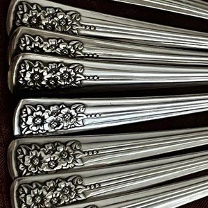 Silver Belle 8 Iced Tea Spoons…Silverplate